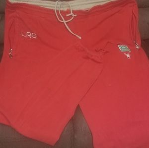 RED LRG Sweats/Joggers